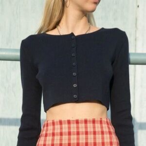 Brandy Melville / John Galt black athelia cardigan